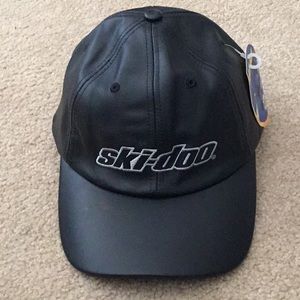 Bombardier Ski-Doo Leather Hat (New with Tag)